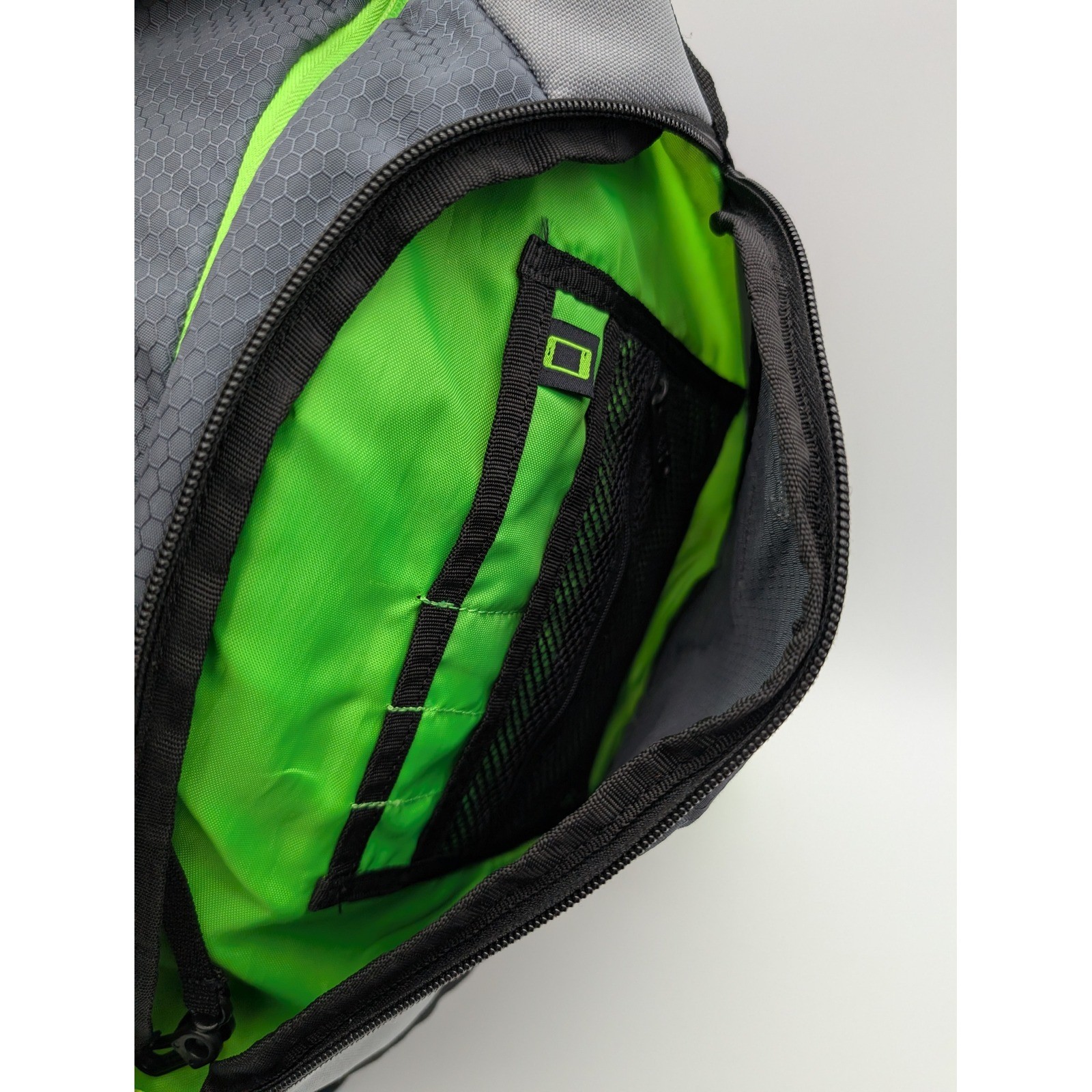 Adidas LoadSpring Sling Backpack Grey Black Neon Green One Strap Bag