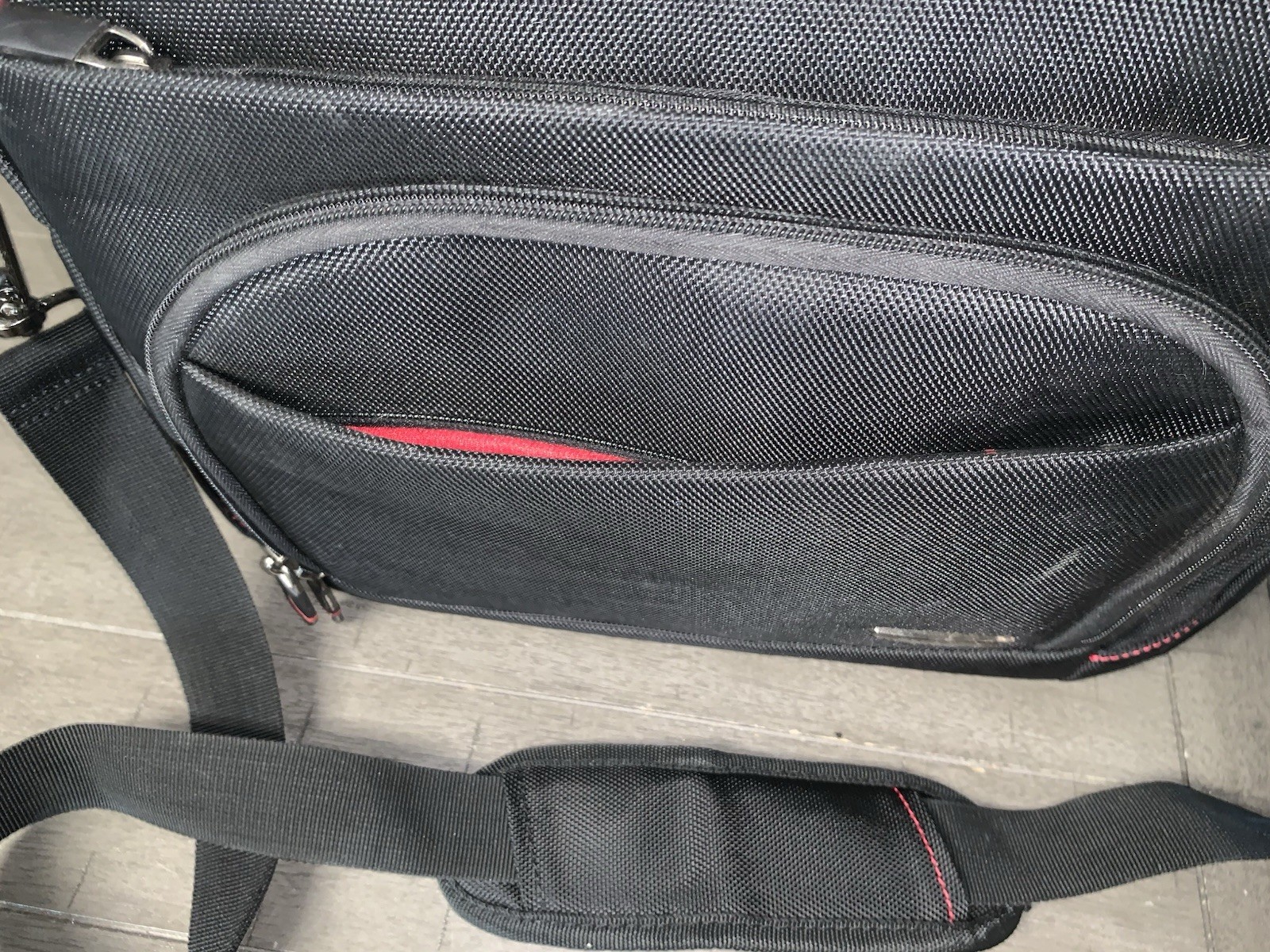 C4 BLACK SAMSONITE 14” LAPTOP BAG CASE BUSINESS BRIEFCASE SHOULDER STRAP CARRYON