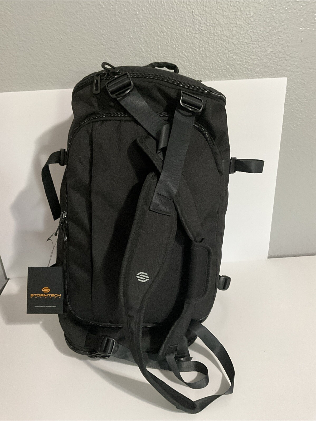 Stormtech Outdoor Equinox Ctx-2 Duffle Backpack 30L Black Nwt