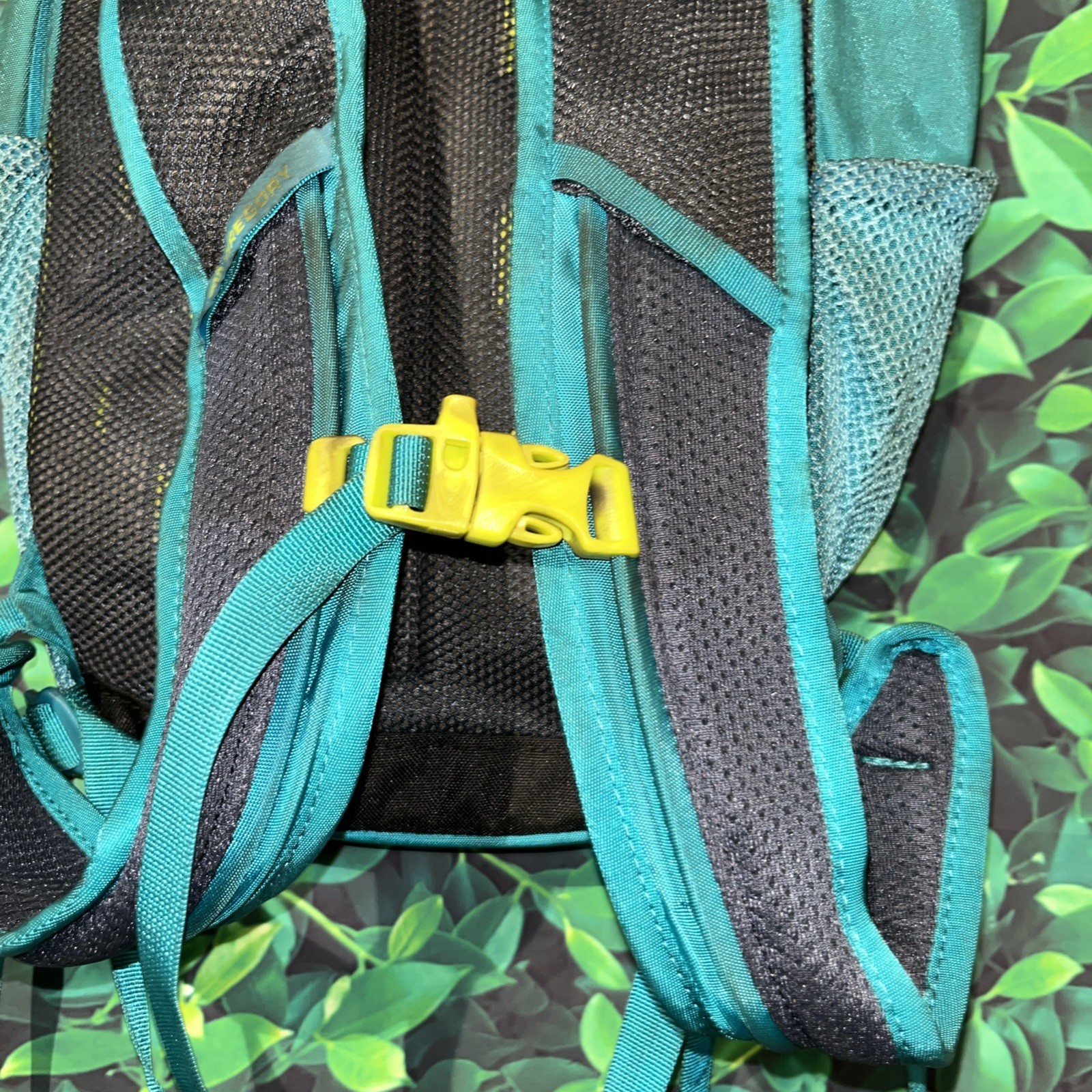 Gregory Teal Blue Nano 16 Backpack With Defects