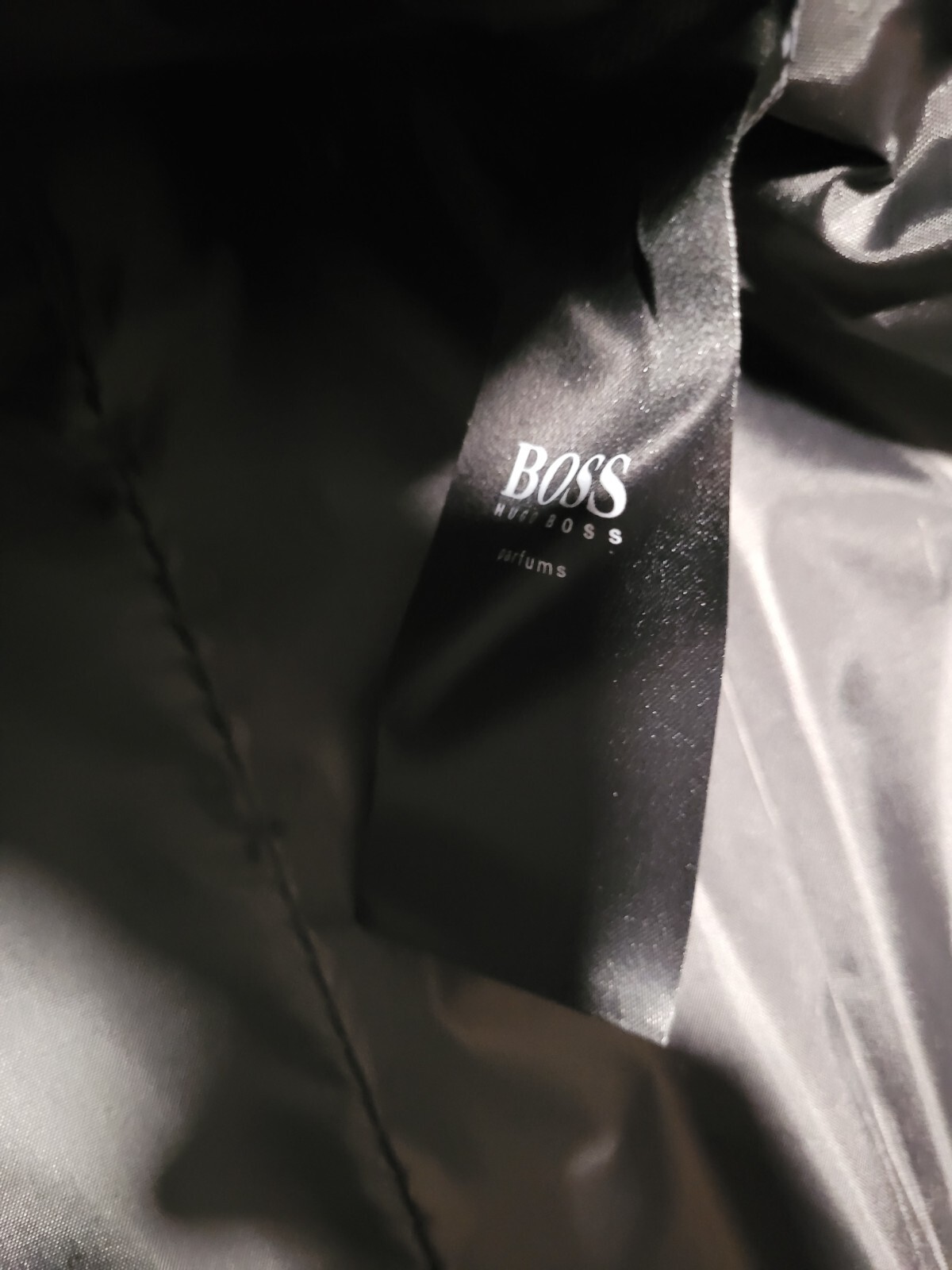BRAND NEW, HUGO BOSS Parfums Black Folding Travel Bag