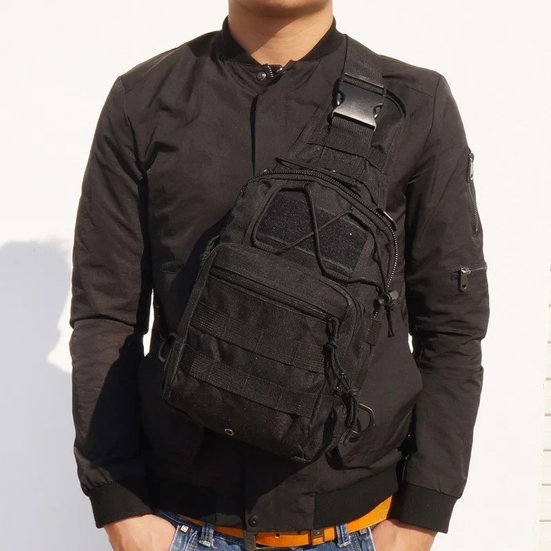 US Tactical Sling Bag for Men Small Military Rover Shoulder Backpack Chest Pack