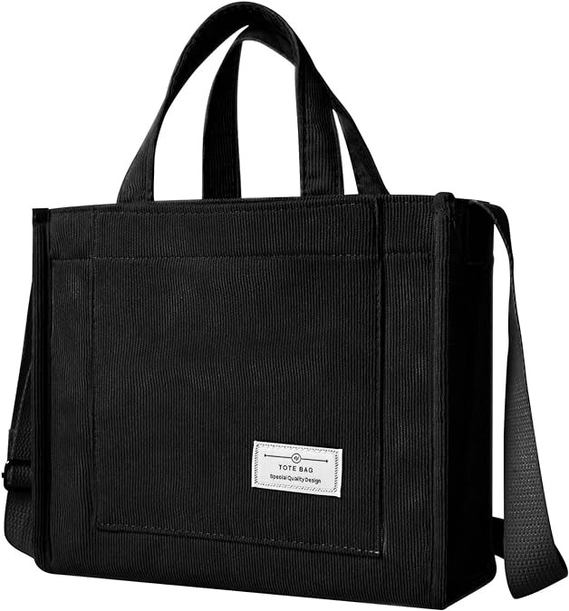 LEVOTIYER LARGE 8 POCKETS BEACH BAG & PLENEAL BLACK SHOULDER BAG *FREE SHIPPING*