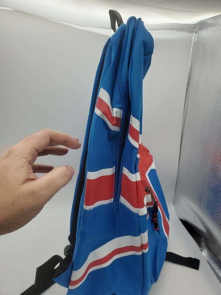 united kingdom flag backpack union jack stich new hot topic vintage original