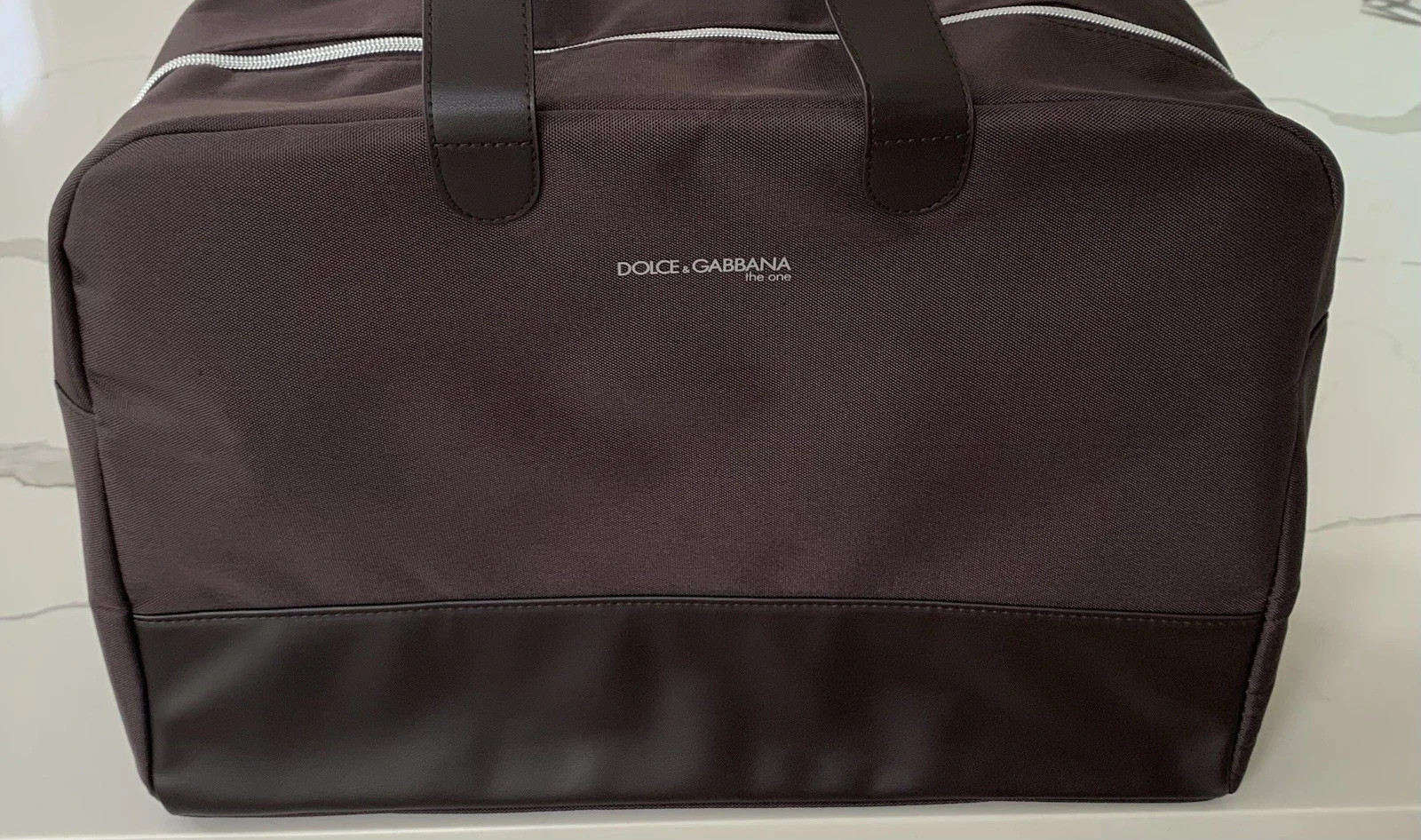 Dolce & Gabbana The One Dark Brown weekender gym DUFFLE BAG NEW