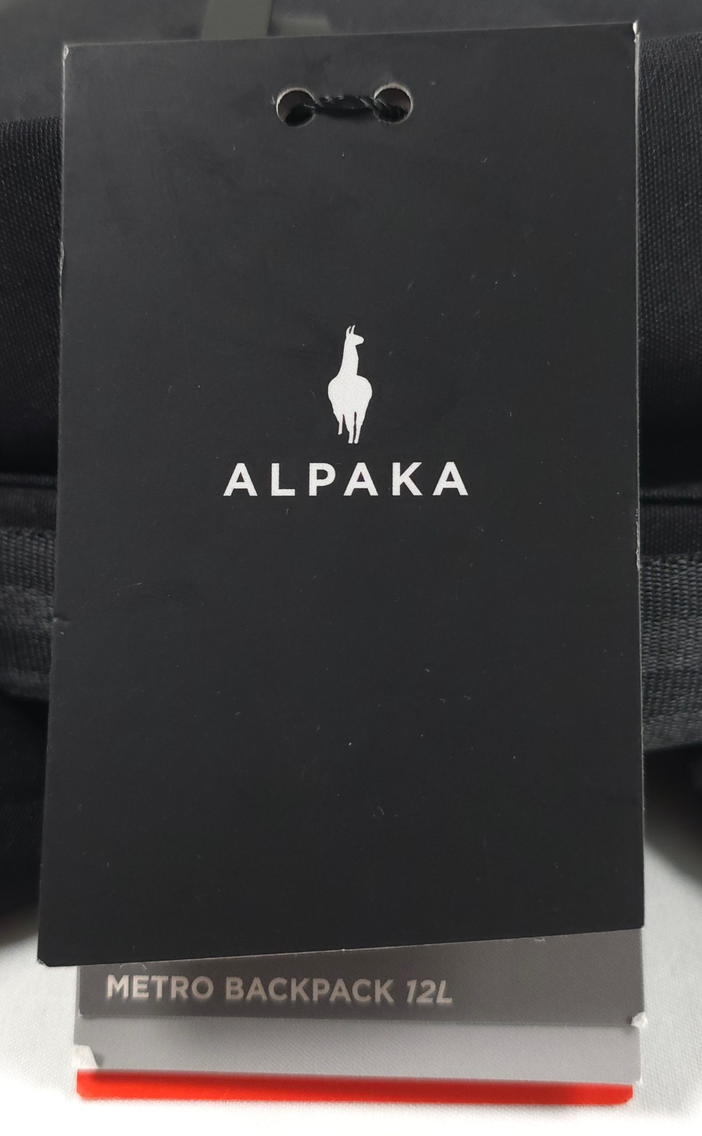 Alpaka Metro Backpack 12L EDC (EveryDay Carry) Black Axoflux 300D NWT NEW