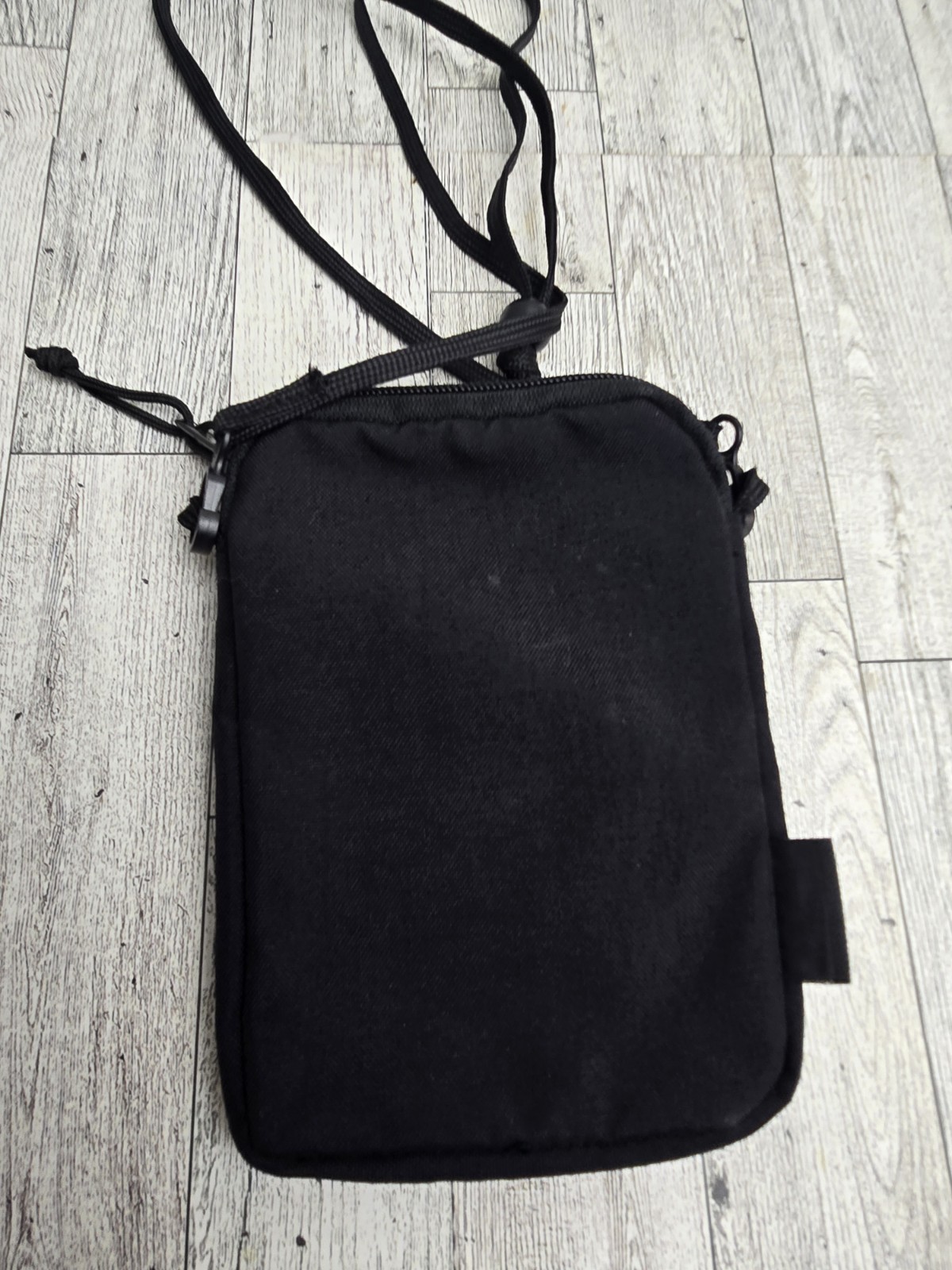 Supreme Utility Pouch Black Nylon Cordura SS19 Shoulder Bag Crossbody Preowned