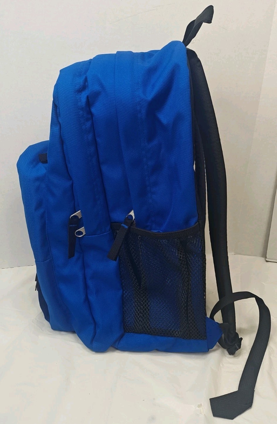 JanSport Big Student Backpack Royal Blue DJ Turntable Graphic Pack TDN7 T475 New