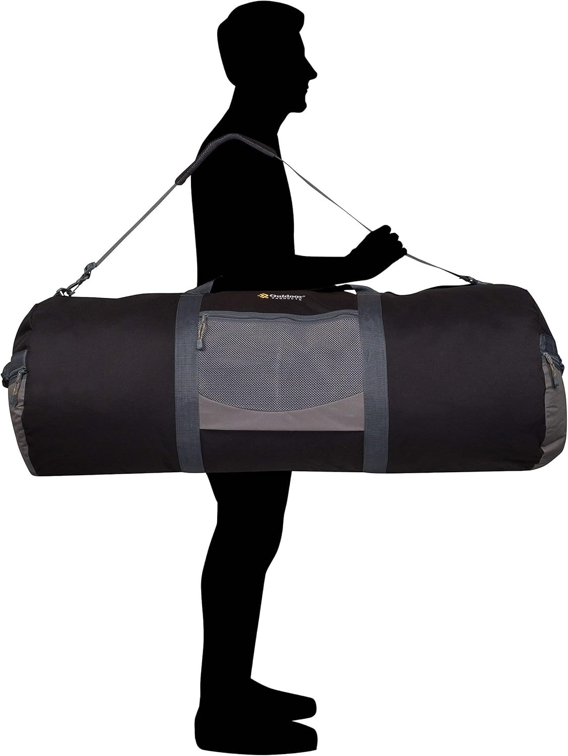 Utility Duffel (Black, X-Large)