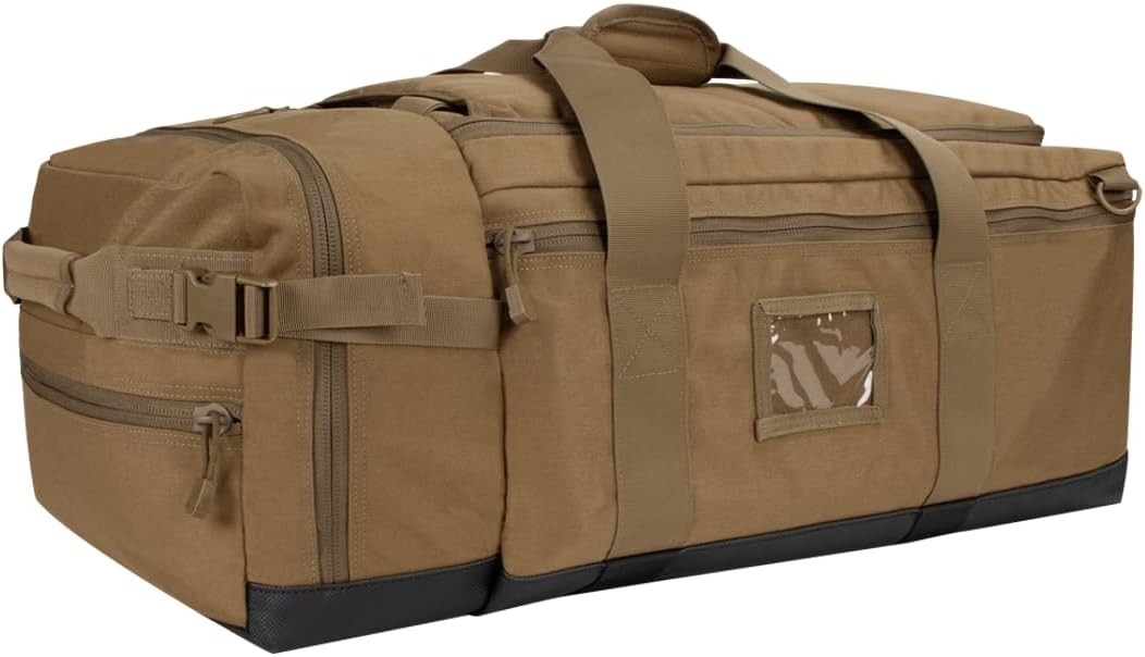 Colossus Duffel Bag – 3 in 1 Rugged Tactical Gear – Backpack/Duffle/Shoulder