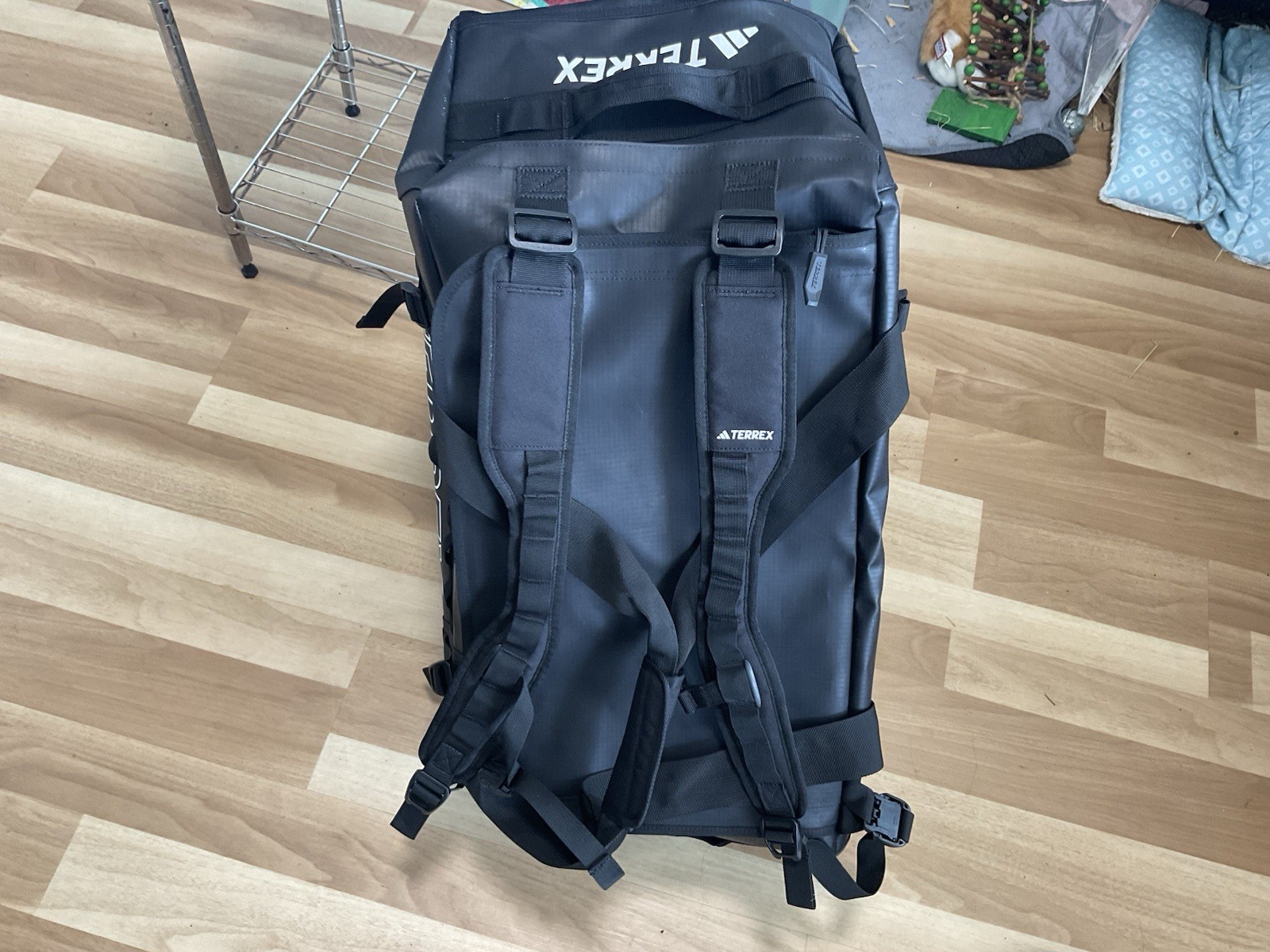 100 Liter Adidas Terrex duffle/backpack. Large Bag W/Small Extra Bag included
