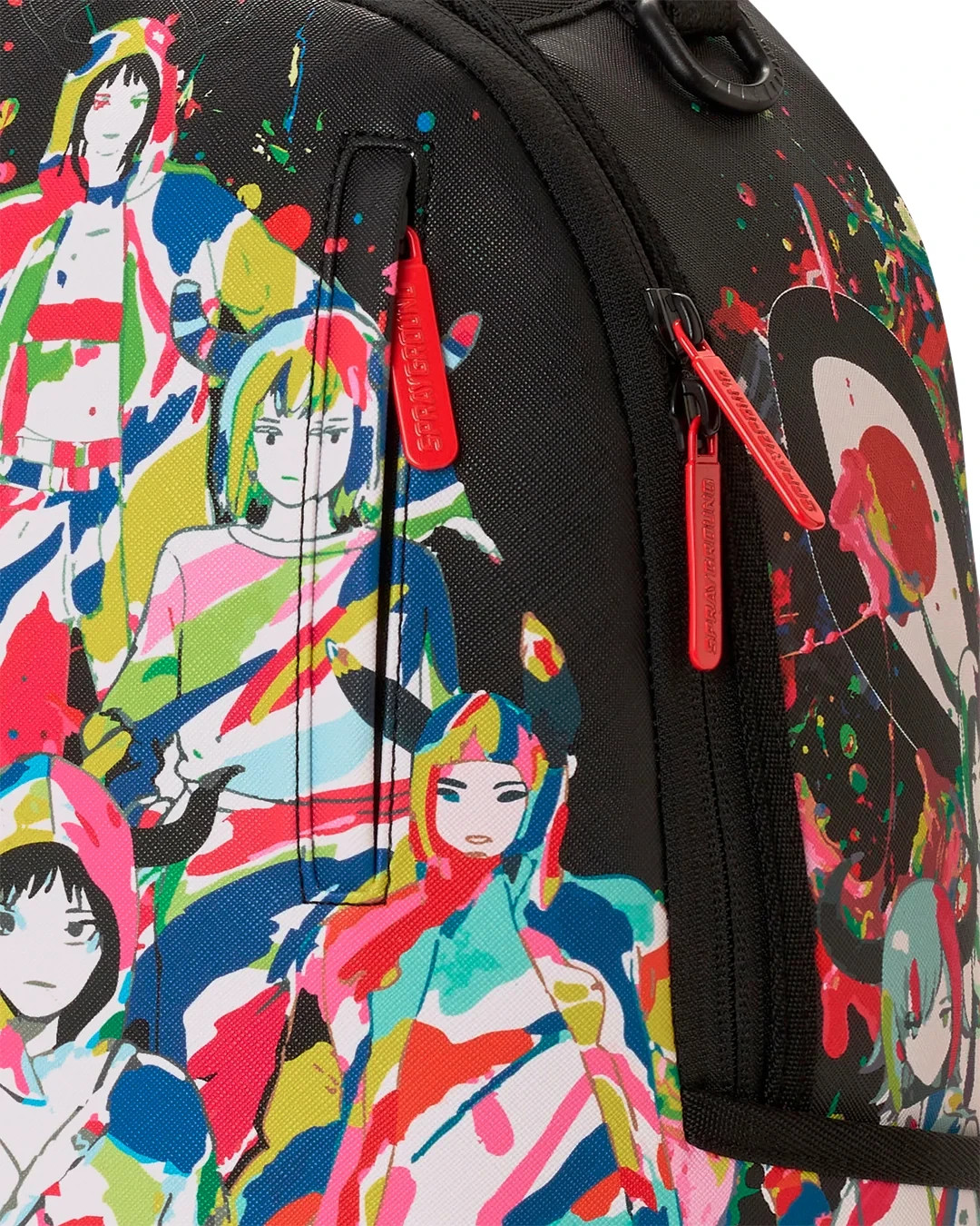 Sprayground HIDEKI SAIJO SPRAYUP Backpack🔥New Black Large Bookbag School Bag