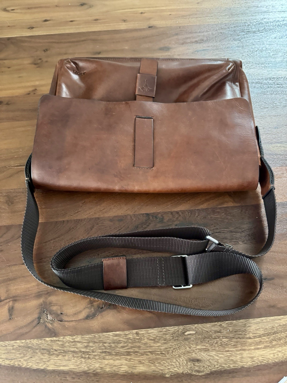 JOOP! Janis Messenger Leather Briefcase Crossbody Satchel Bag Germany Very Clean