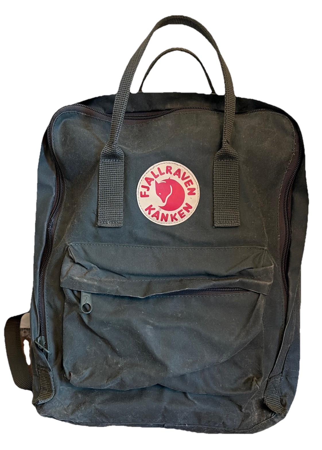 Fjallraven Kanken 23510 Green Canvas Nylon 14” Laptop Backpack – School Outdoors