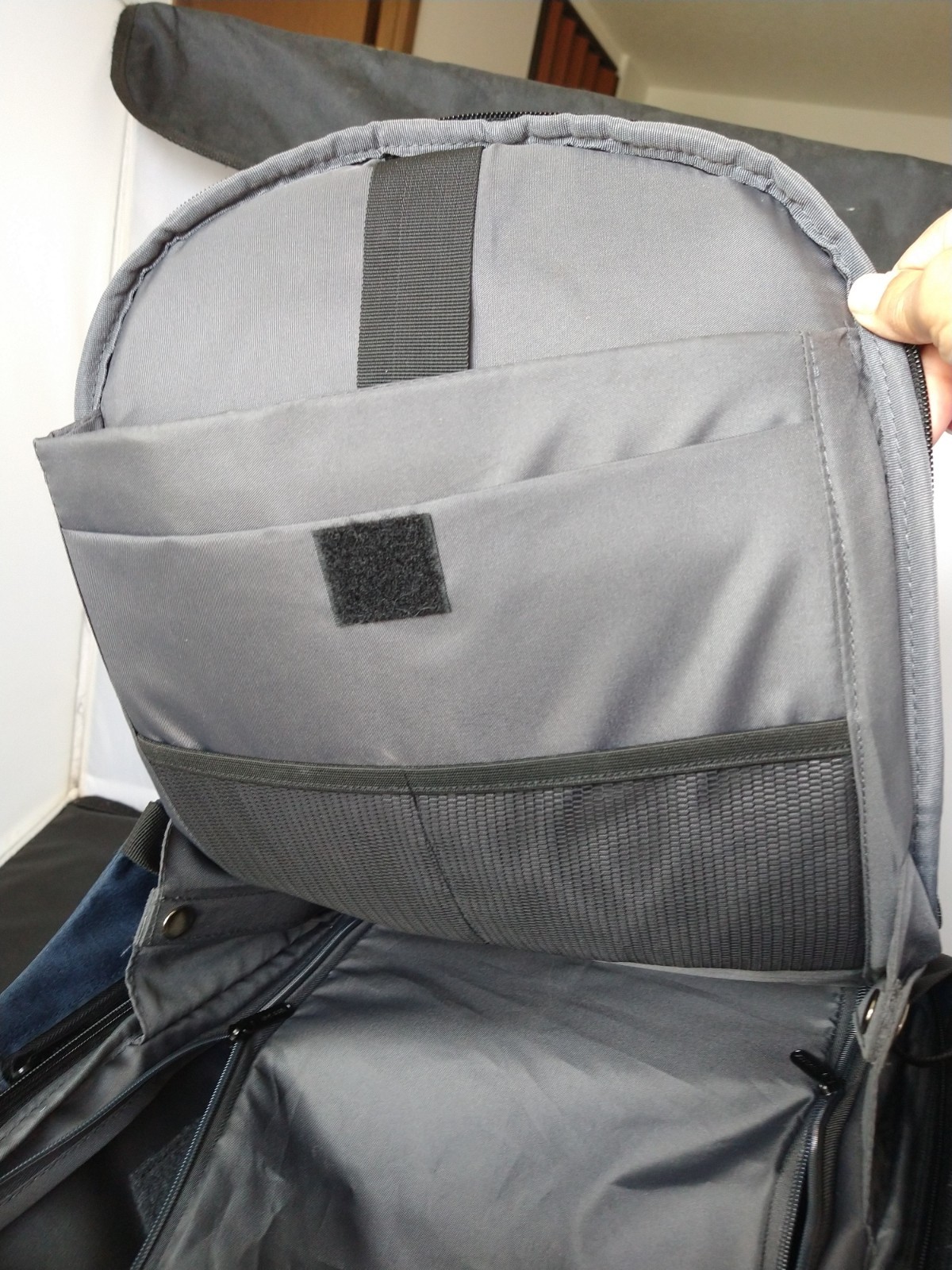 XD Design Backpack Bobby BLUE Anti Theft Travel Laptop USB Port/RFID Stash Area