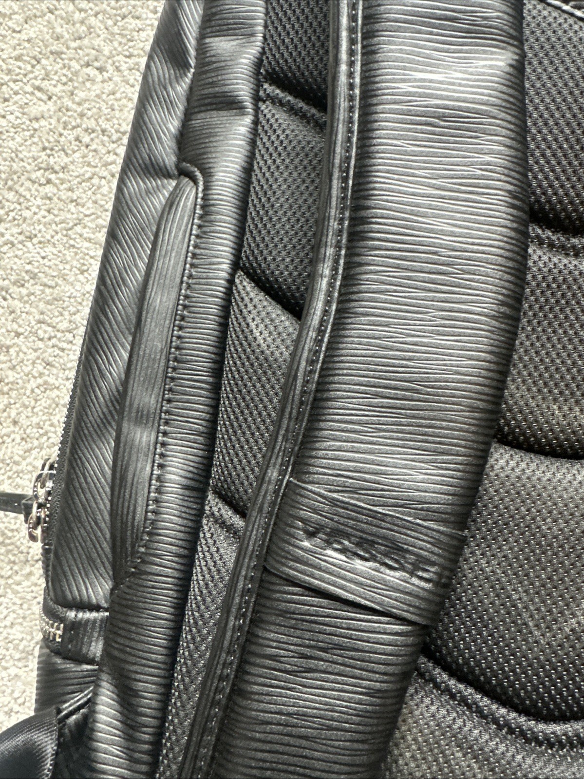 Vessel Signature Backpack Black Bag Lost Zipper Logo