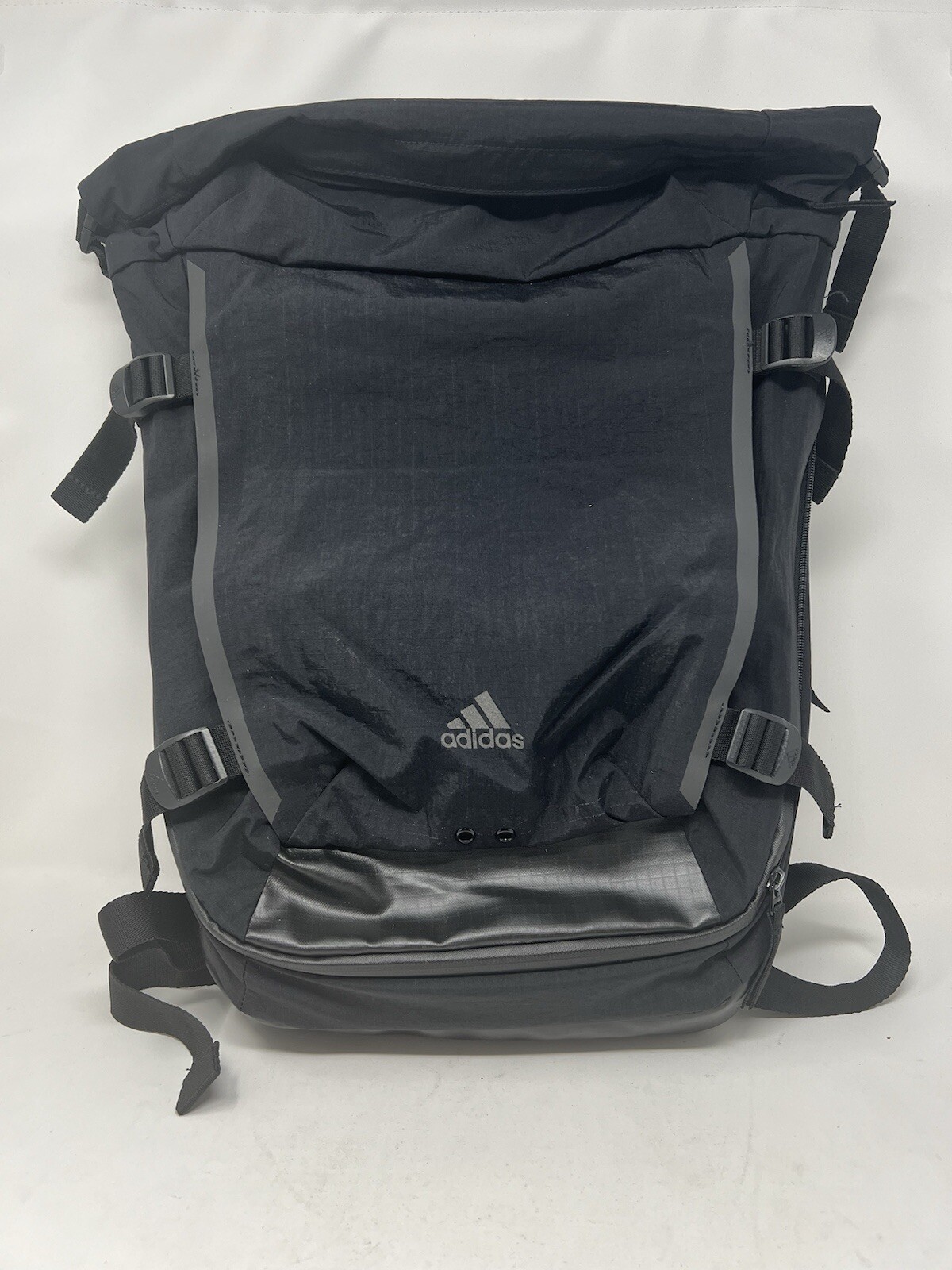 ADIDAS 4CMTE AC Rolltop Backpack Black EUC
