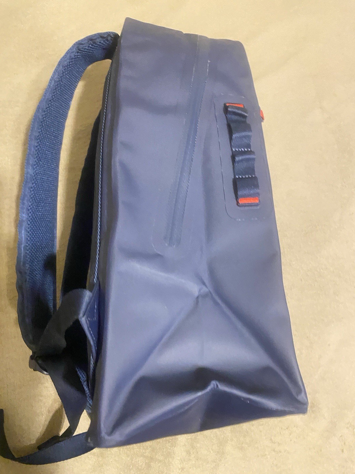 blue backpack Vineyard Vines Water Resistant