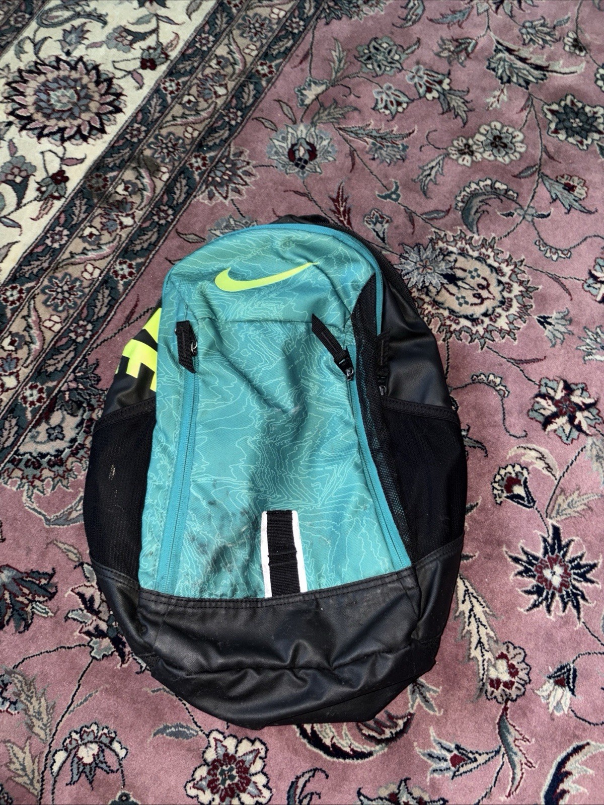 Nike Black And Green Backpack