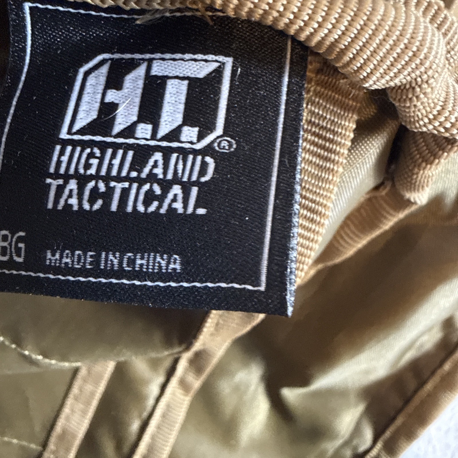 HIGHLAND TACTICAL Butt Pack Mobility Waist Fanny Pack Tactical CCW Dark Desert
