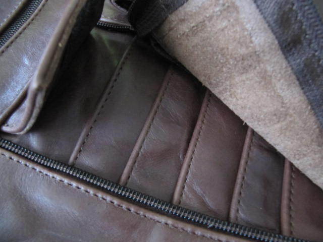 Leather Messenger Bag Tablet Pack With Cell Phone Pocket Credit Card Organizer