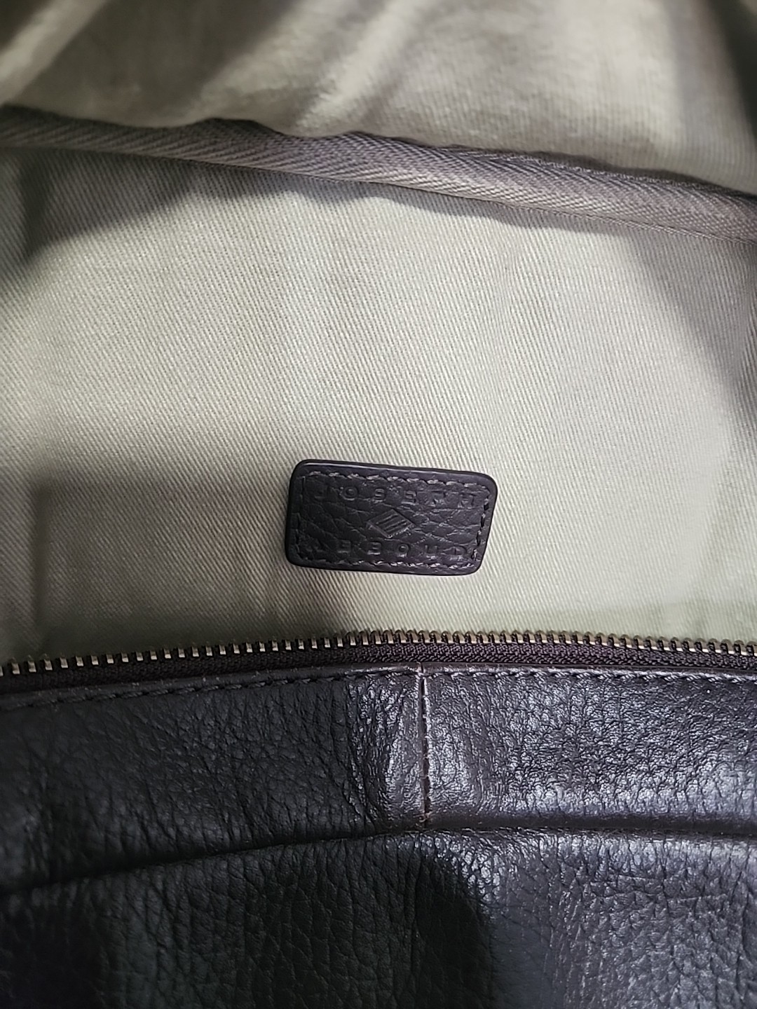 Joseph Abboud Leather Backpack (broken)