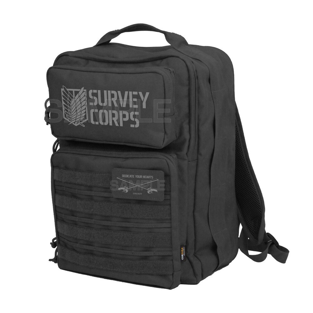 Attack on Titan Scout Regiment Functional Backpack Black COSPA Japan limited New