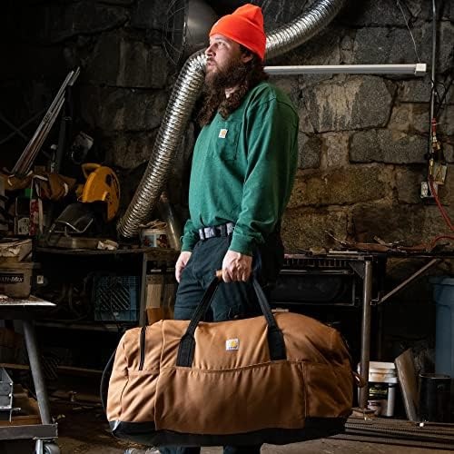 Carhartt Classic Duffels, Heavy-Duty Bag for Jobsite, Gym, & Travel, 120L, Ca…