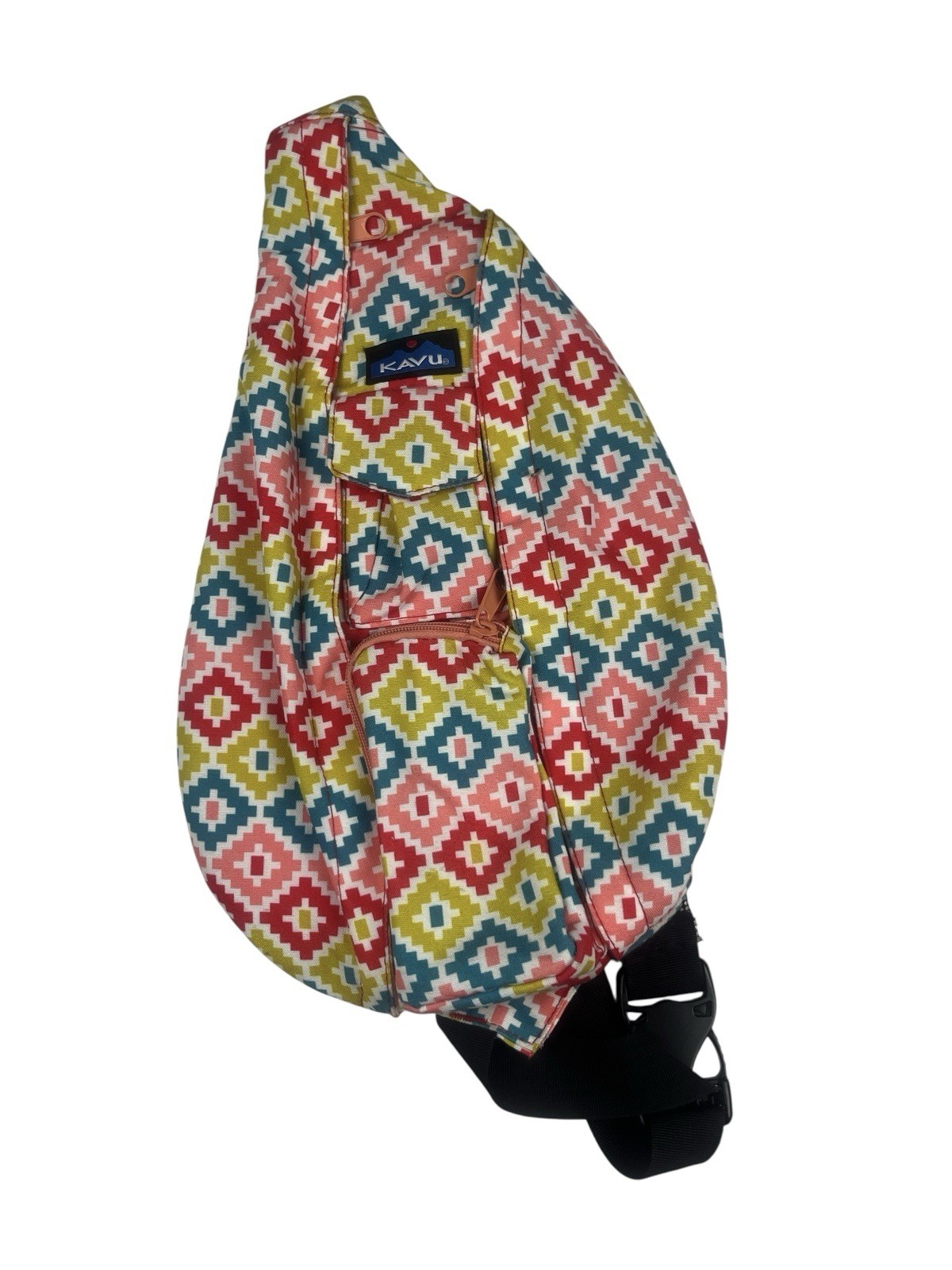Kavu Rope Bag “Spring Montage” (923-754) Multi-colored Slingbag