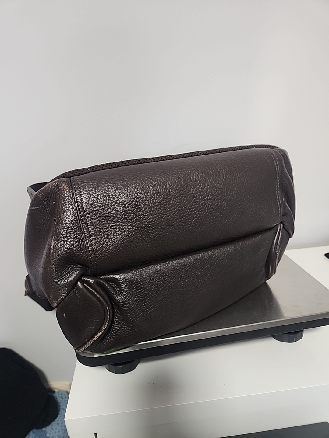 Joseph Abboud Leather Backpack (broken)