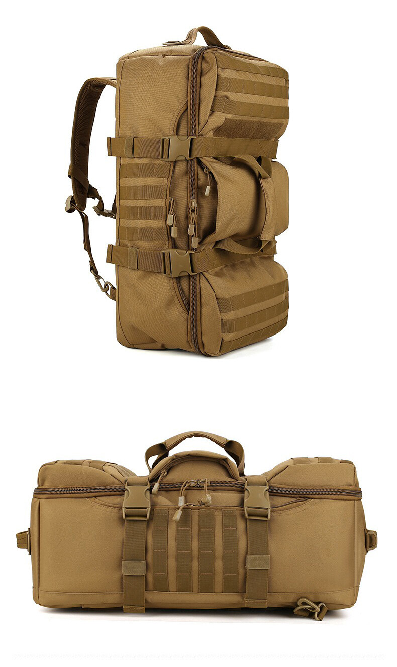 Men’s Large Military Tactical Backpack Camping Travel Rucksack Bag Carry Handles