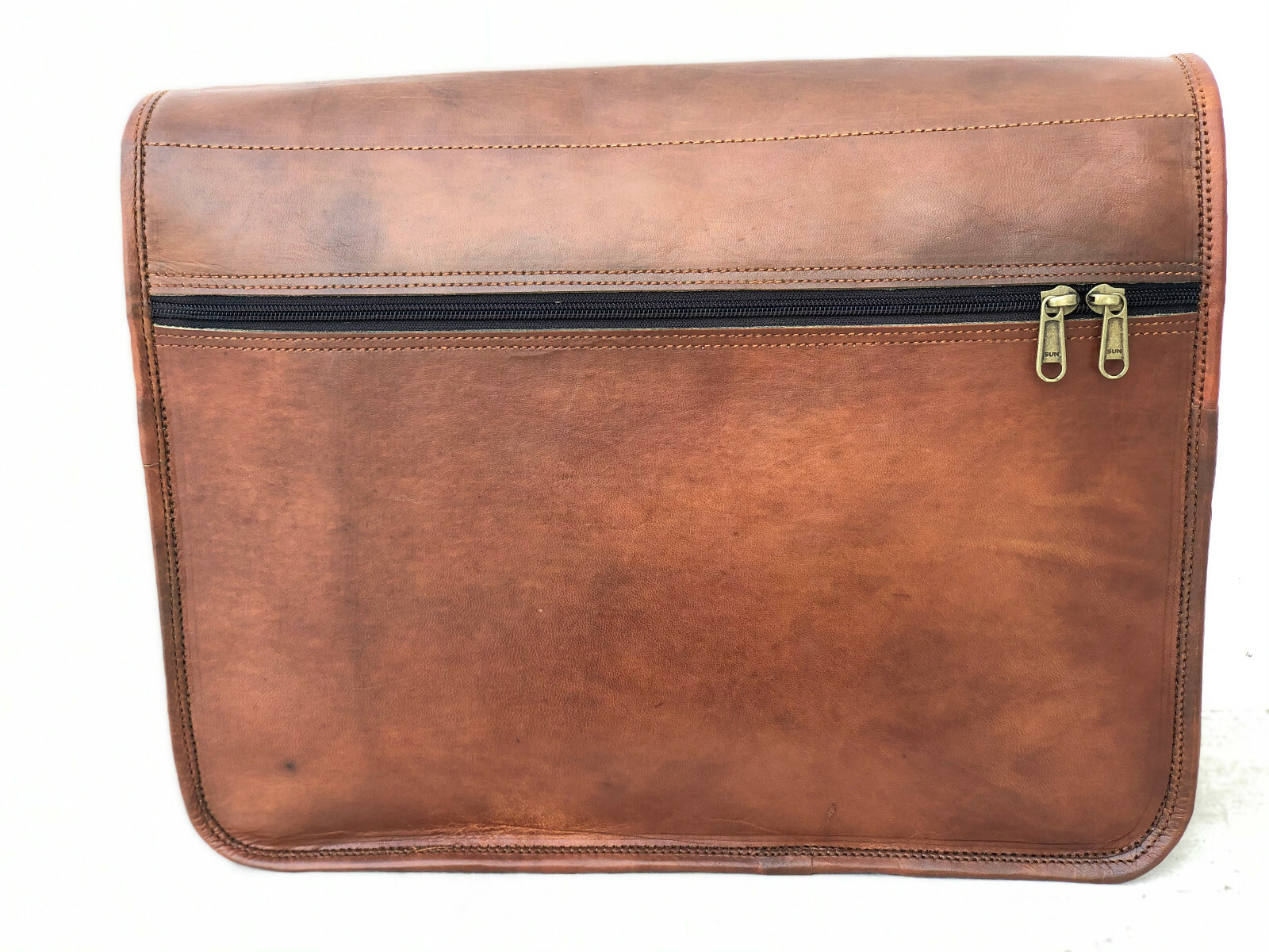 Men’s Top Seller Leather Vintage Laptop Messenger Handmade Briefcase Bag Satchel