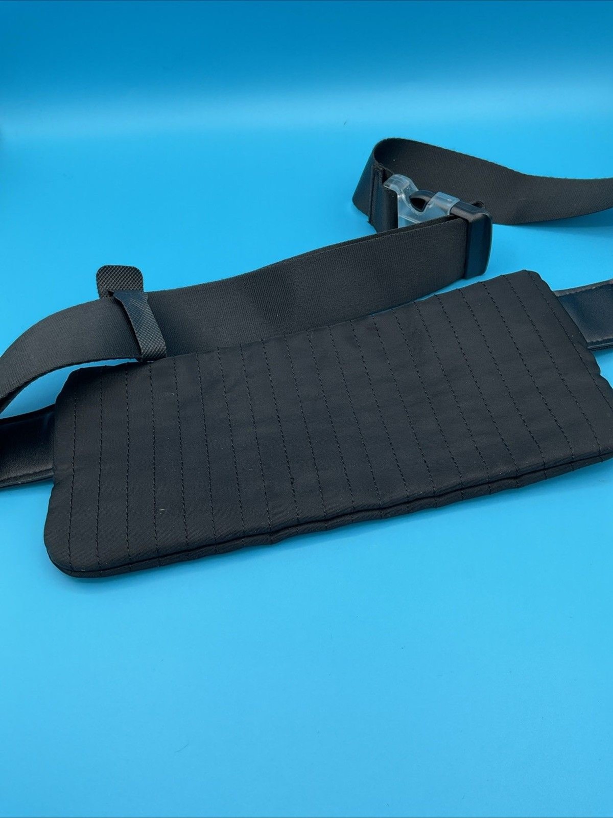 Jordan Monogram Waist Bag (black Crossbody Zipped, Adjustable Strap.EUC