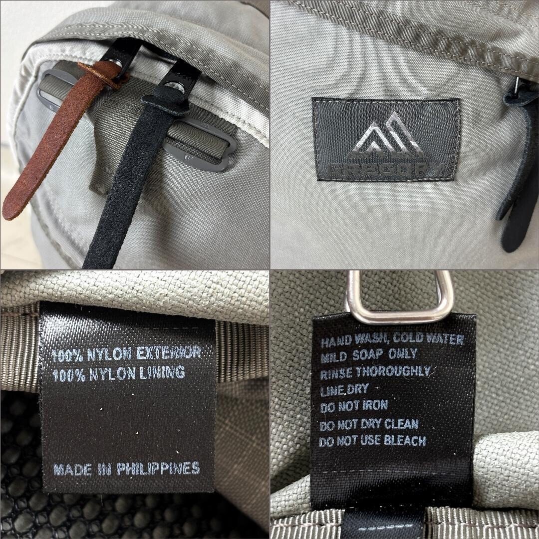 Gregory x New Balance x BEAMS Plus Gray Backpack Daypack Rain Cover 45cm
