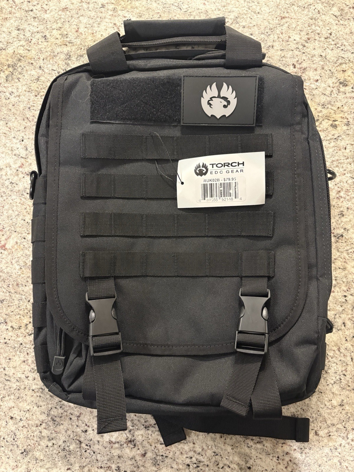TORCH MOLLE Urban Commuter Backpack Laptop Bag Rucksack for Hiking Cycling Cr…