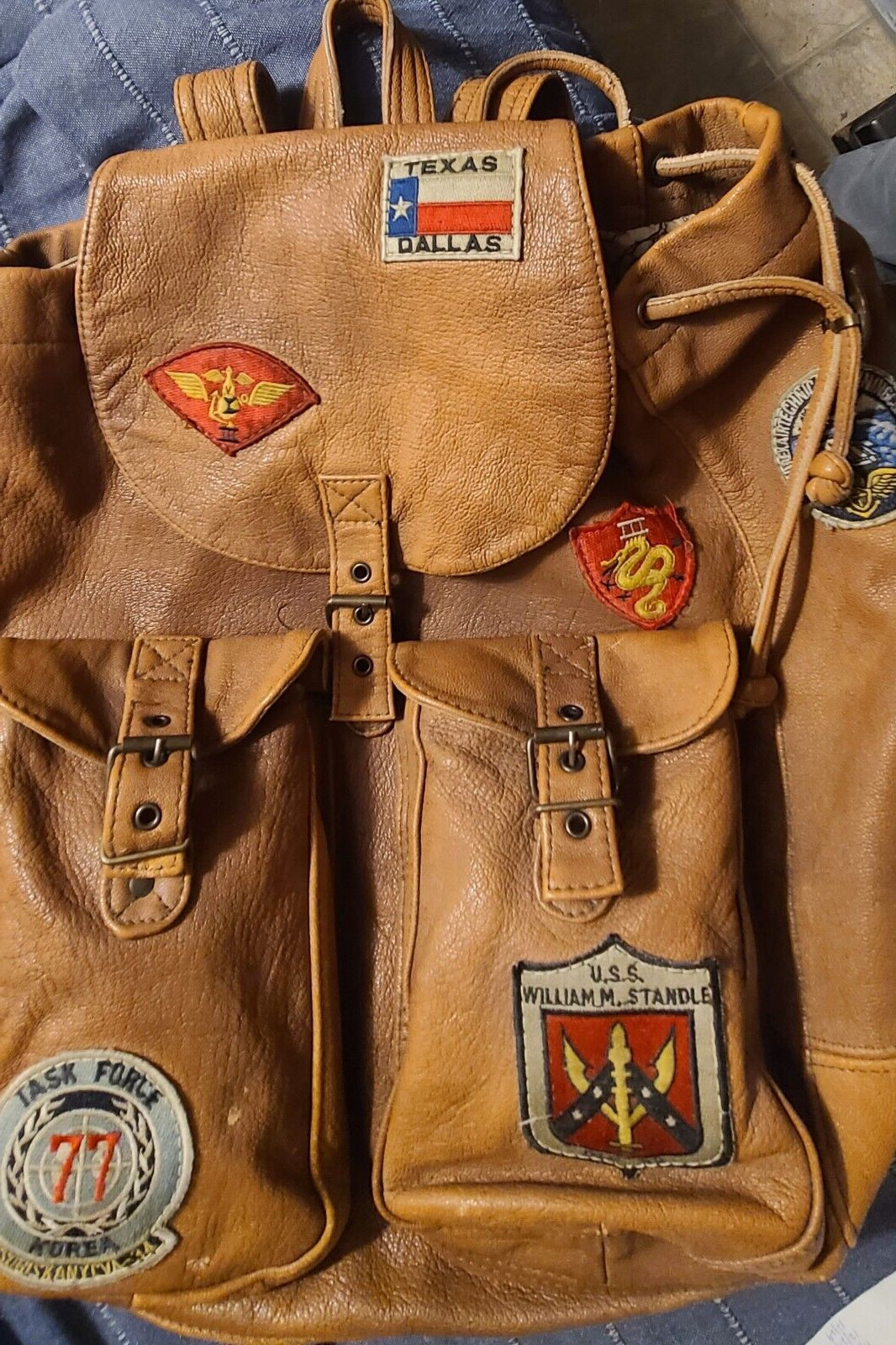 Rare Vintage Avirex U.S. Navy Backpack