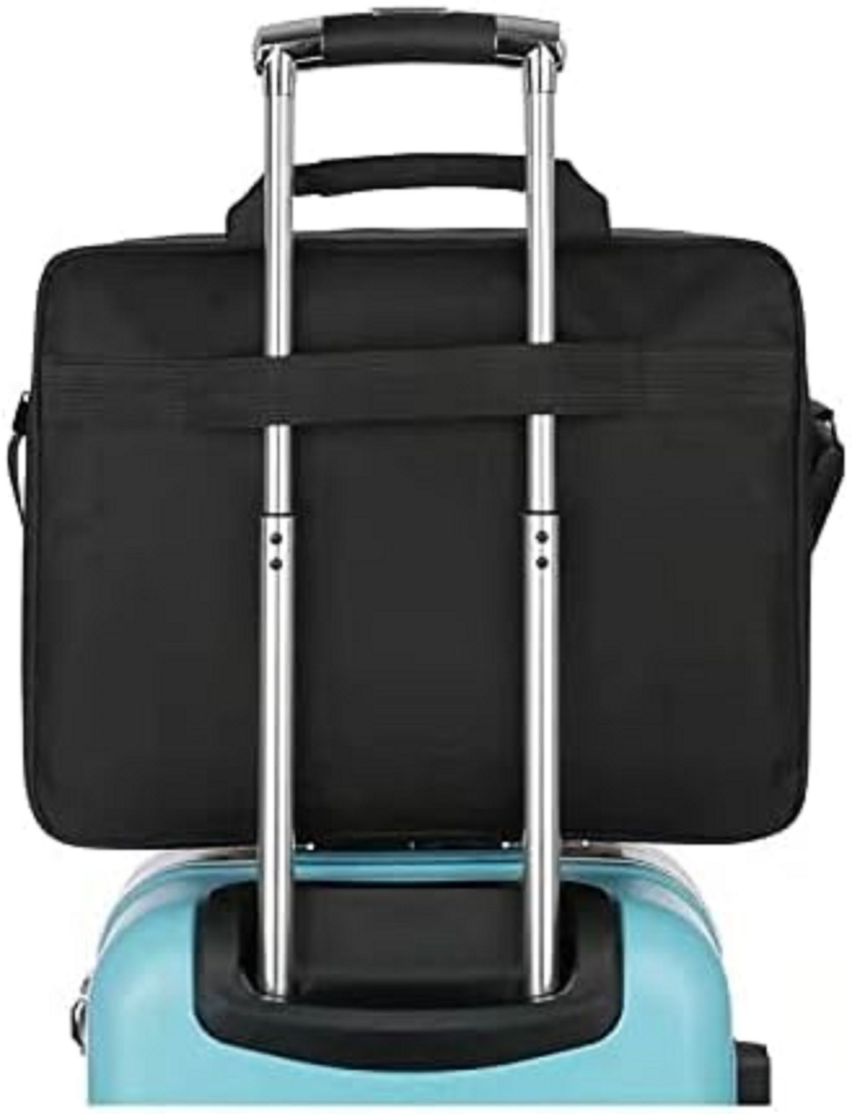 18 Inch Laptop Bag, Expandable Briefcase, Computer Bag Men Black-18.4 Inch