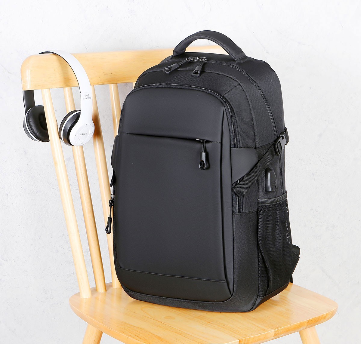 Men Women Backpack Travel Rucksack School Laptop Bag W/ USB Charging Port