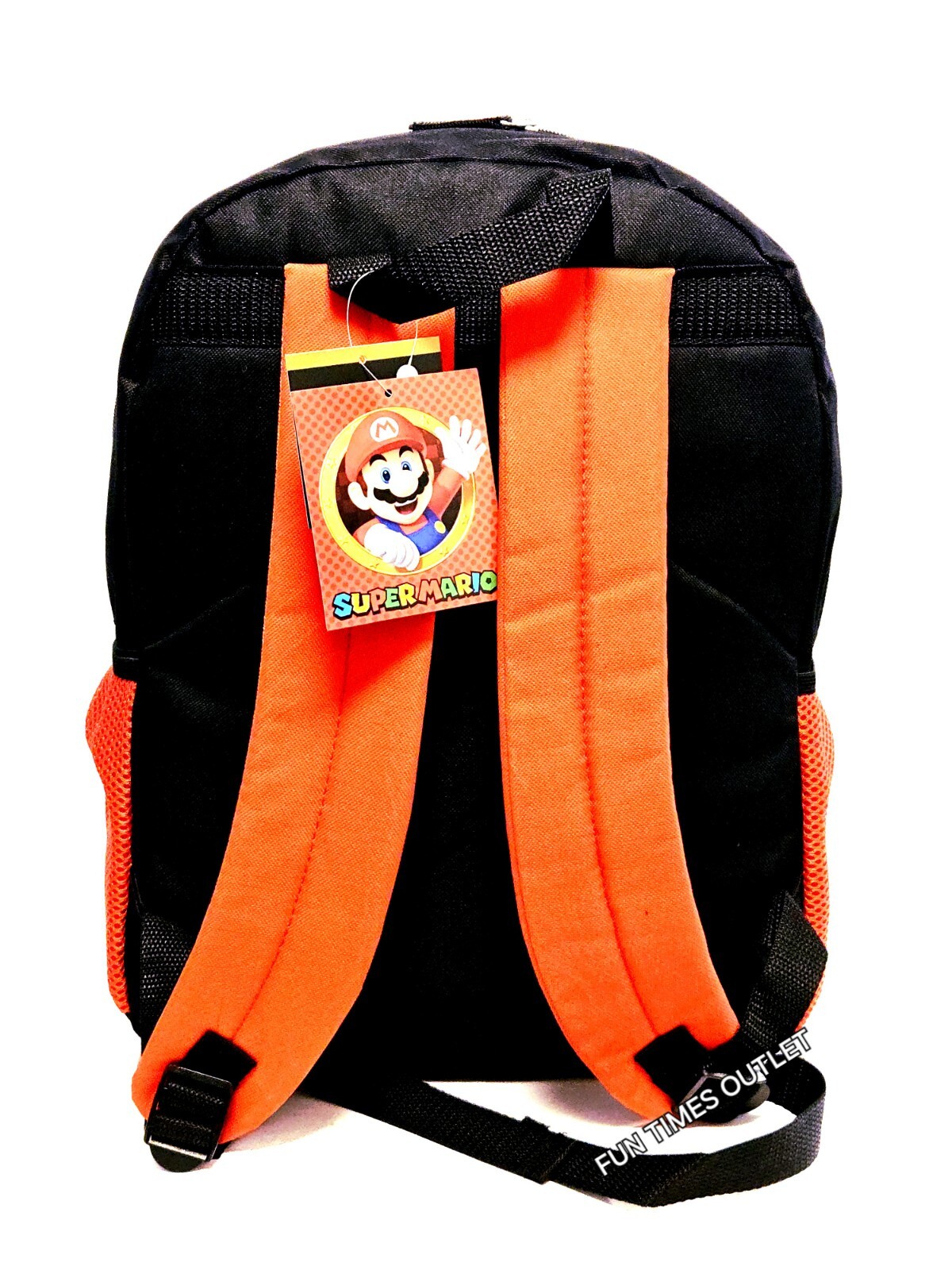 Nintendo Super Mario Bros Large 16″ School Backpack Luigi Browser Travel Bag New