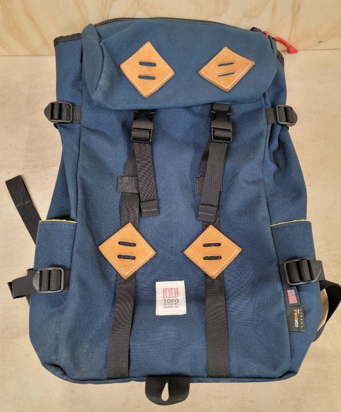 Topo Designs Klettersack NAVY 22L Made In Colorado USA