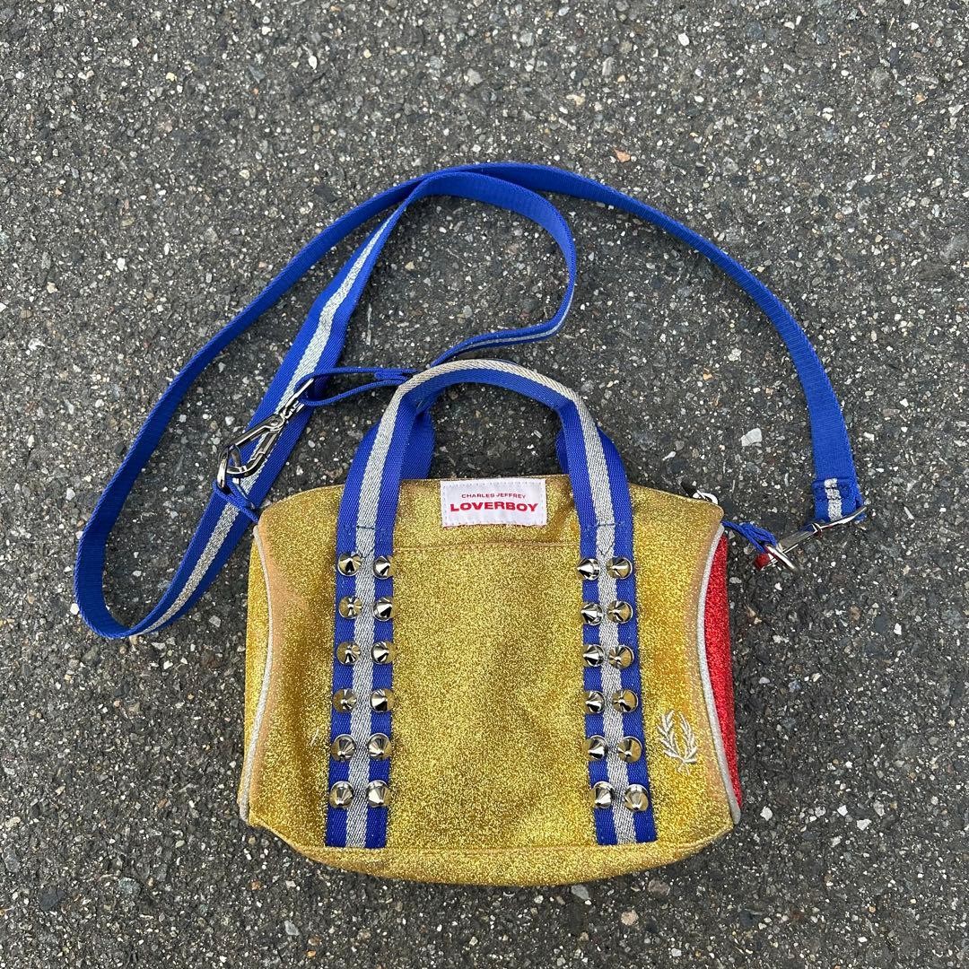 Charles Jeffrey Loverboy x Fred Perry Mini Barrel Bag – Used