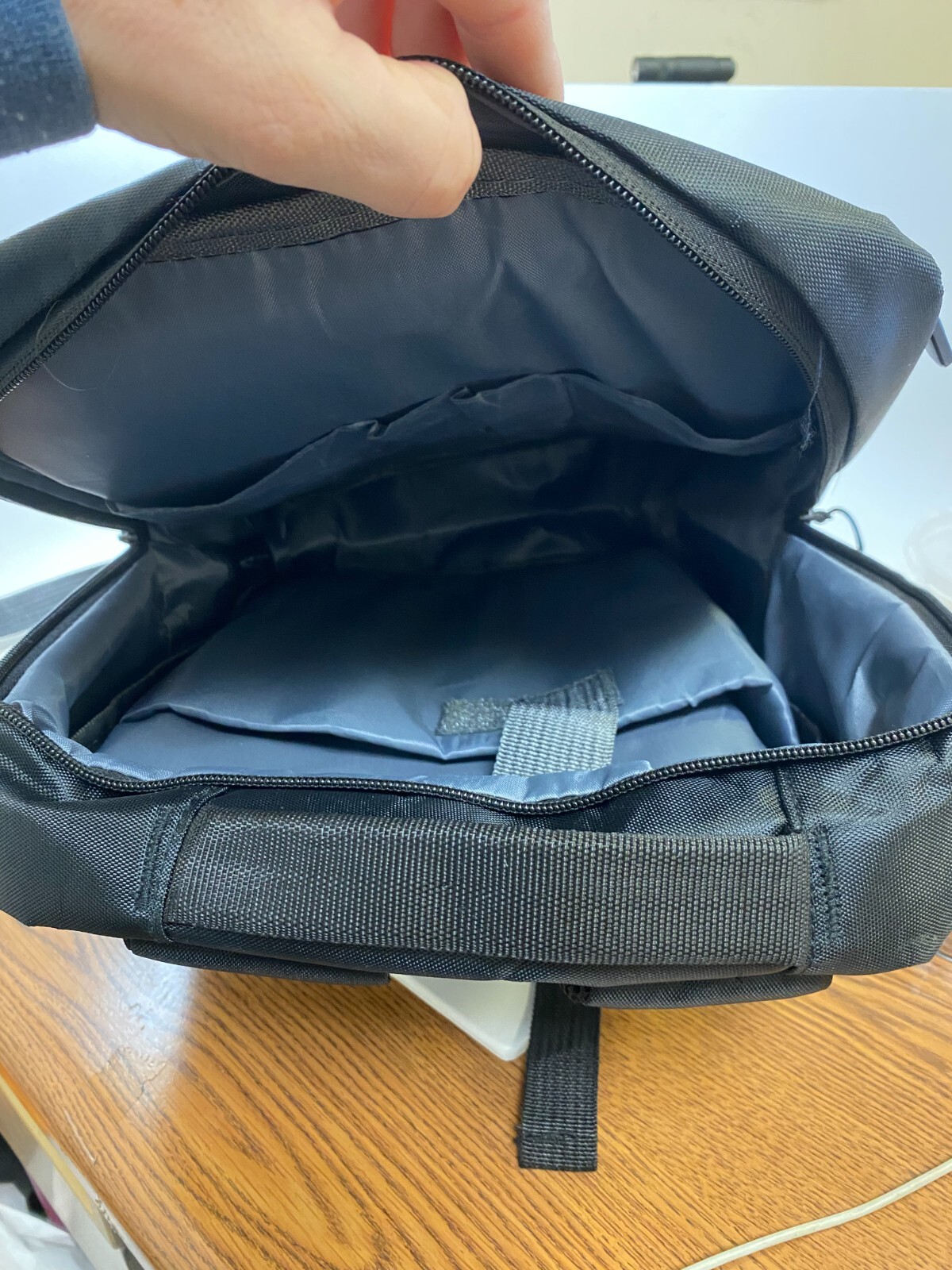 NEW NASA Zipper-Top Backpack Travel Laptop Book Bag w/USB