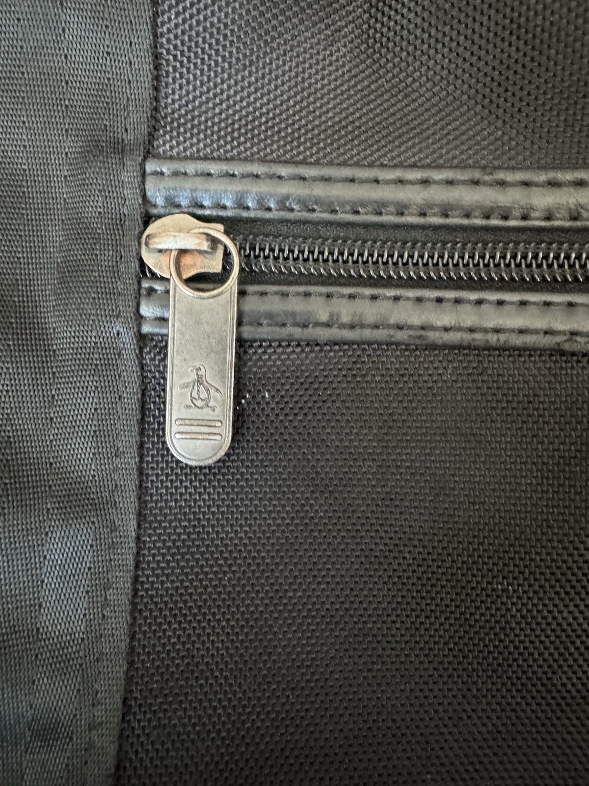 Original Penguin Backpack Travel Work Laptop Bag Organizer Black Heavy Duty