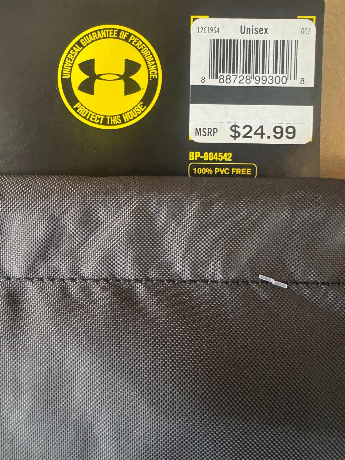 Under Armour Undeniable Drawstring Sackpack (Black/Green)
