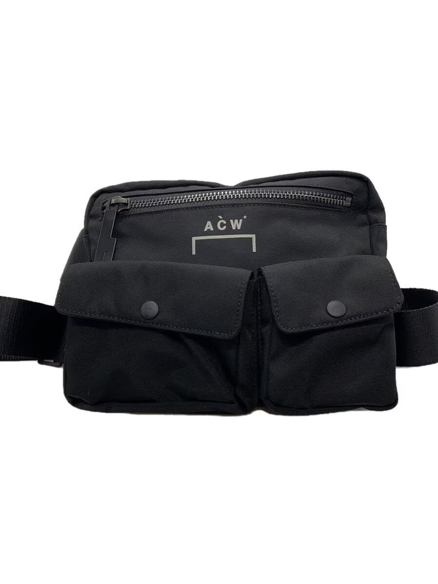 A-COLD-WALL Abdomen Pouch Waist Bag in Black Nylon