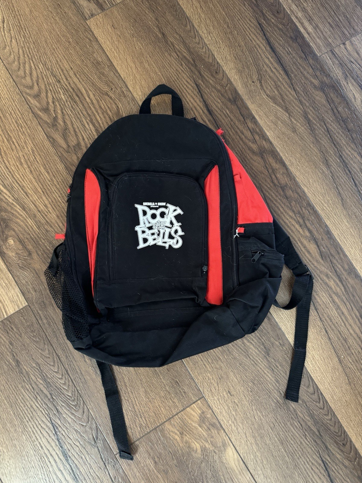 Vintage Rock The Bells Backpack Guerilla Union Hip Hop Music Festival Promo Bag