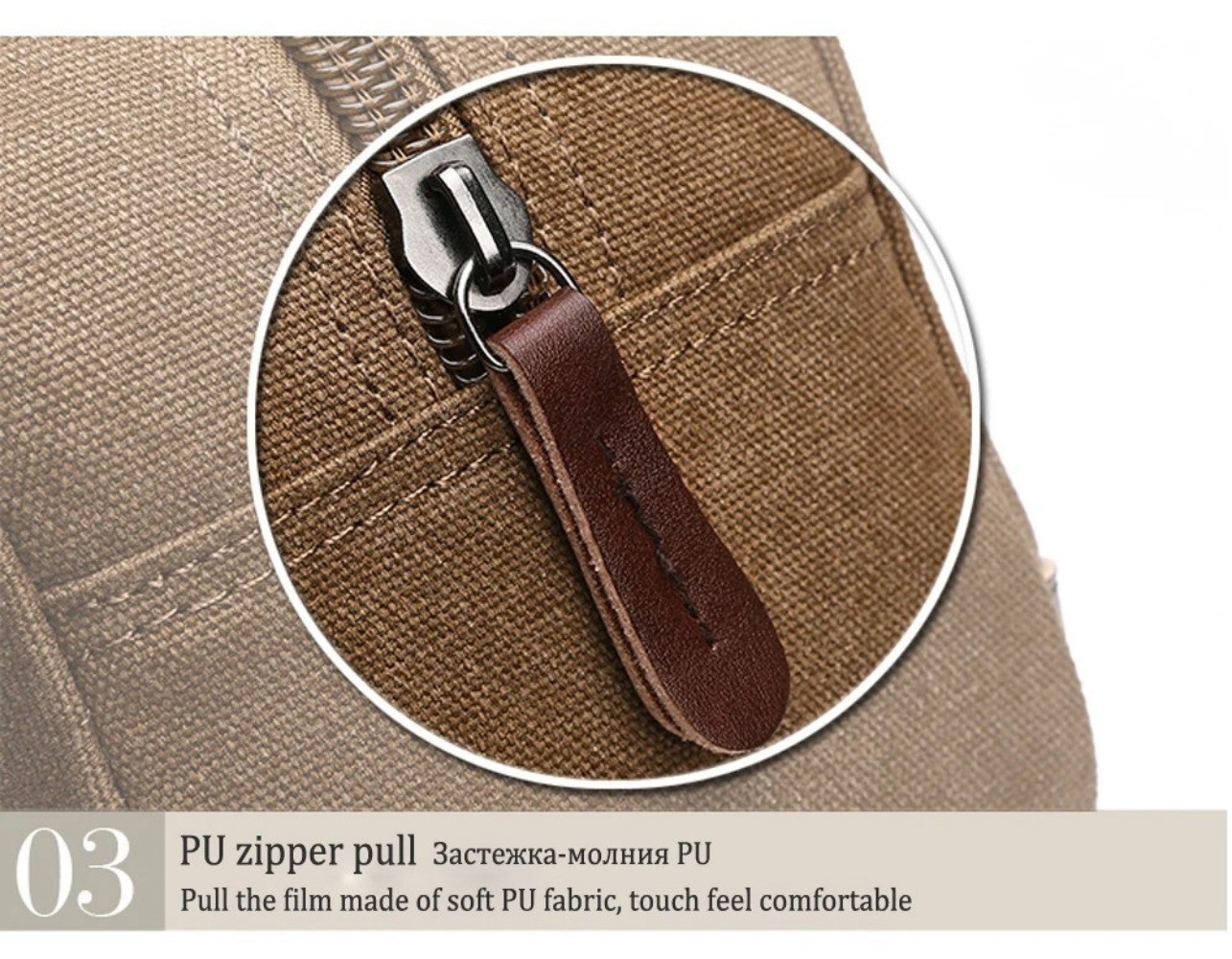 Mens Toiletry Bag Hanging Dopp Kit Canvas Shaving Bag Large Capacity for Travel