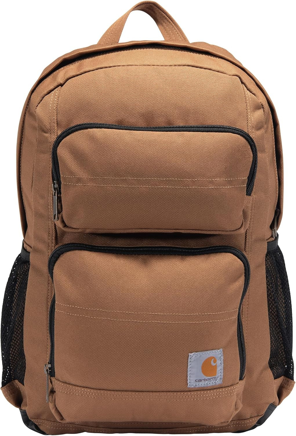 Stylish 27L Brown Backpack with Laptop Sleeve & Durable Base
