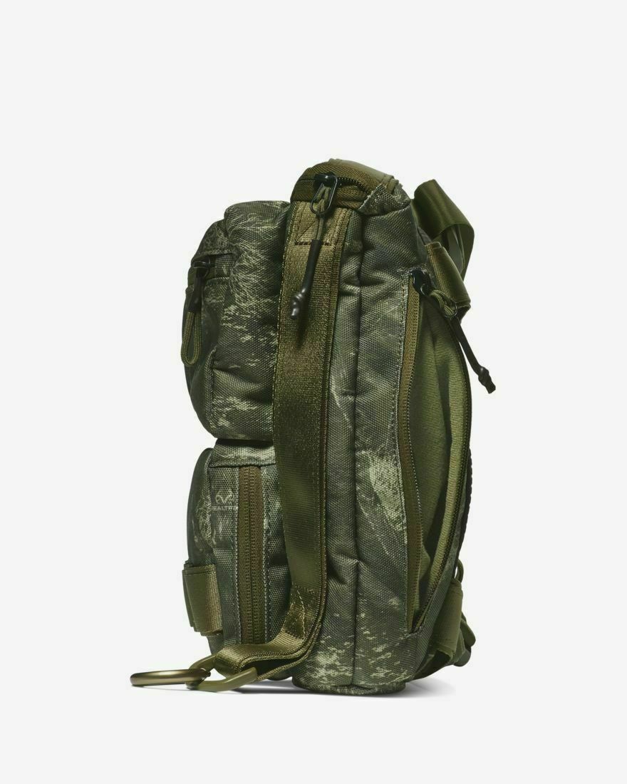 Nike Profile Printed Backpack Realtree Camo Olive Canvas Black $120 BA6379-395