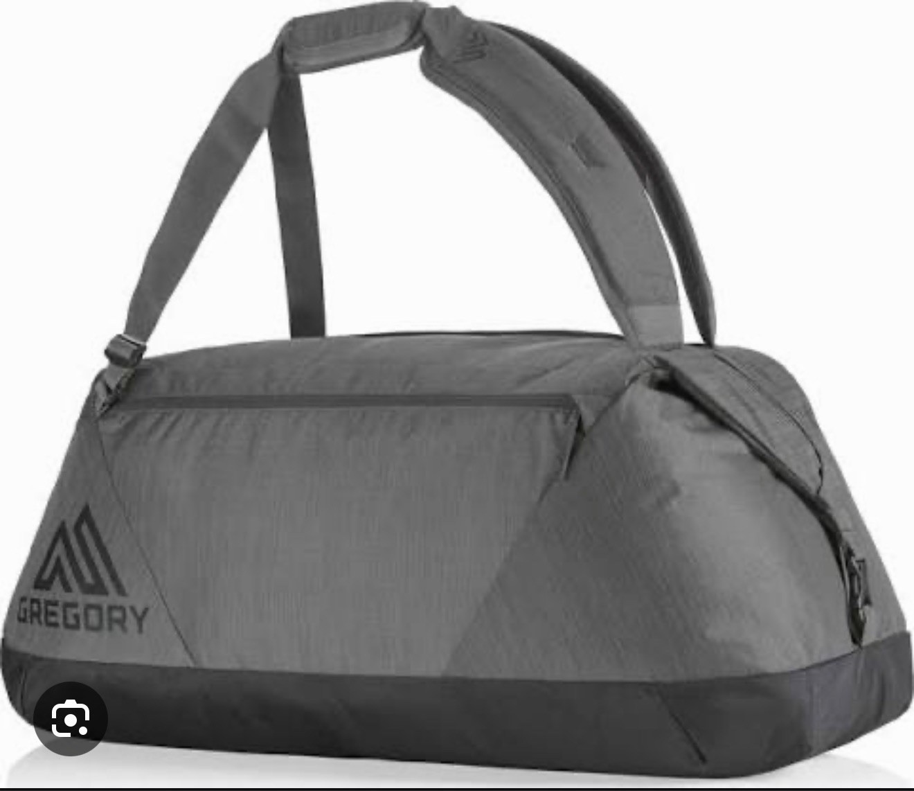 Gregory Stash Duffel 65 Liter Shadow Black NWT Sling Backpack Travel Camping